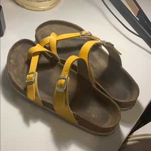 Yellow Mayari Birkenstock